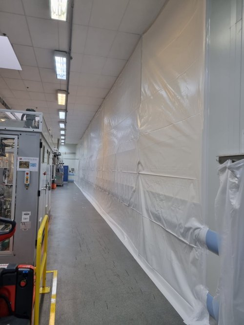 Film thermo rétractable pour bâtiments alimentaires